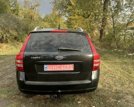 Черный Киа Сид, объемом двигателя 1.6 л и пробегом 222 тыс. км за 5400 $, фото 4 на Automoto.ua