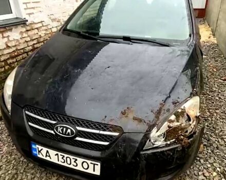 Черный Киа Сид, объемом двигателя 1.6 л и пробегом 246 тыс. км за 2700 $, фото 1 на Automoto.ua