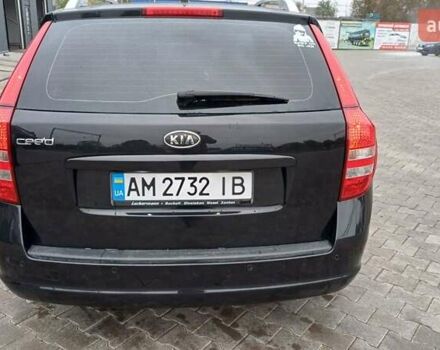 Черный Киа Сид, объемом двигателя 2 л и пробегом 195 тыс. км за 6499 $, фото 5 на Automoto.ua