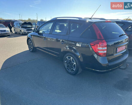 Черный Киа Сид, объемом двигателя 1.4 л и пробегом 182 тыс. км за 6200 $, фото 1 на Automoto.ua