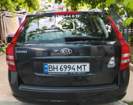 Черный Киа Сид, объемом двигателя 1.4 л и пробегом 190 тыс. км за 6300 $, фото 11 на Automoto.ua