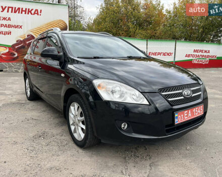 Черный Киа Сид, объемом двигателя 1.6 л и пробегом 197 тыс. км за 6100 $, фото 5 на Automoto.ua