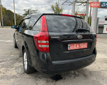 Черный Киа Сид, объемом двигателя 1.6 л и пробегом 197 тыс. км за 6100 $, фото 9 на Automoto.ua