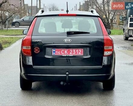 Черный Киа Сид, объемом двигателя 1.4 л и пробегом 153 тыс. км за 6550 $, фото 15 на Automoto.ua