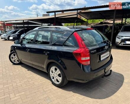 Черный Киа Сид, объемом двигателя 1.4 л и пробегом 182 тыс. км за 6700 $, фото 5 на Automoto.ua