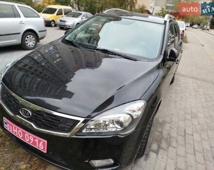 Черный Киа Сид, объемом двигателя 1.6 л и пробегом 216 тыс. км за 5650 $, фото 3 на Automoto.ua