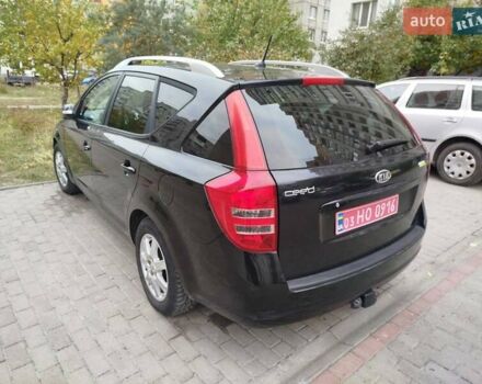 Черный Киа Сид, объемом двигателя 1.6 л и пробегом 216 тыс. км за 5650 $, фото 10 на Automoto.ua