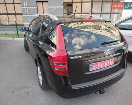 Черный Киа Сид, объемом двигателя 1.6 л и пробегом 215 тыс. км за 6200 $, фото 11 на Automoto.ua