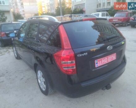 Черный Киа Сид, объемом двигателя 1.6 л и пробегом 215 тыс. км за 6200 $, фото 9 на Automoto.ua