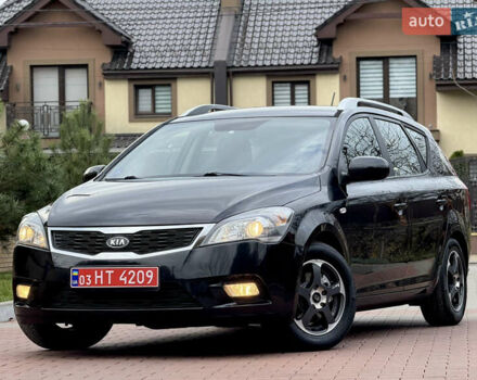 Черный Киа Сид, объемом двигателя 1.6 л и пробегом 168 тыс. км за 7450 $, фото 1 на Automoto.ua