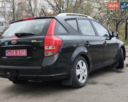 Черный Киа Сид, объемом двигателя 1.6 л и пробегом 224 тыс. км за 7800 $, фото 6 на Automoto.ua