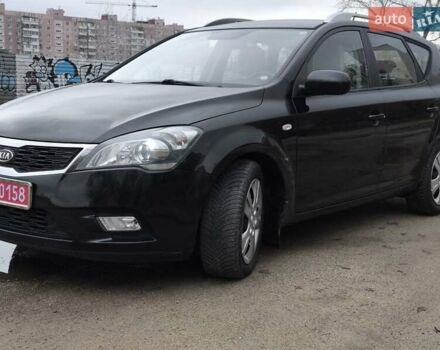 Черный Киа Сид, объемом двигателя 1.6 л и пробегом 224 тыс. км за 7800 $, фото 2 на Automoto.ua