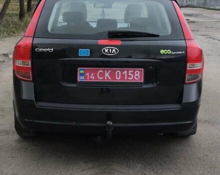 Черный Киа Сид, объемом двигателя 1.6 л и пробегом 224 тыс. км за 7800 $, фото 5 на Automoto.ua