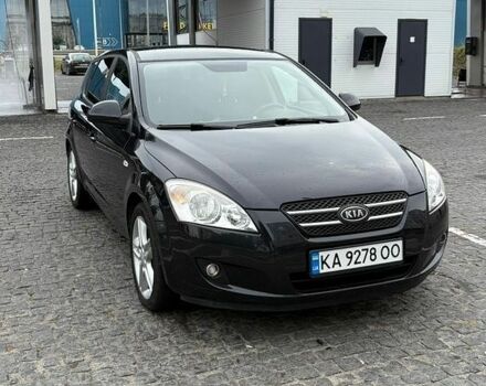 Чорний Кіа Сід, об'ємом двигуна 2 л та пробігом 215 тис. км за 5700 $, фото 1 на Automoto.ua