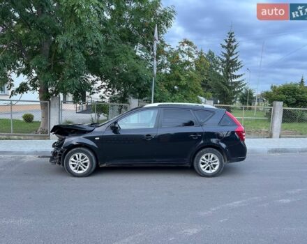 Черный Киа Сид, объемом двигателя 1.6 л и пробегом 311 тыс. км за 3200 $, фото 1 на Automoto.ua