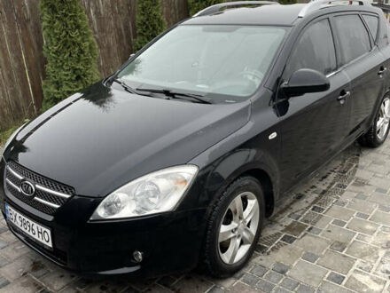 Черный Киа Сид, объемом двигателя 2 л и пробегом 225 тыс. км за 6300 $, фото 1 на Automoto.ua