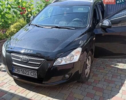 Черный Киа Сид, объемом двигателя 1.6 л и пробегом 283 тыс. км за 5300 $, фото 1 на Automoto.ua