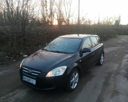 Черный Киа Сид, объемом двигателя 1.6 л и пробегом 250 тыс. км за 5500 $, фото 1 на Automoto.ua