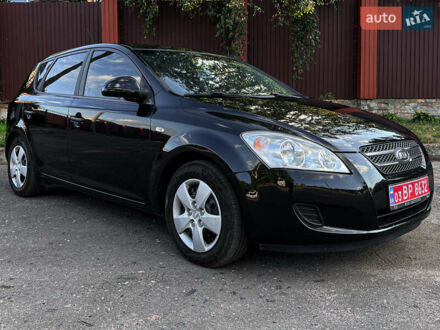 Чорний Кіа Сід, об'ємом двигуна 1.4 л та пробігом 219 тис. км за 5800 $, фото 1 на Automoto.ua