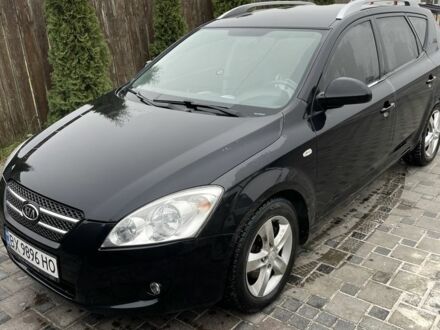 Черный Киа Сид, объемом двигателя 2 л и пробегом 225 тыс. км за 6300 $, фото 1 на Automoto.ua