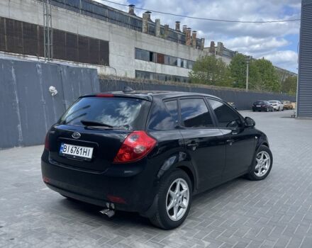 Черный Киа Сид, объемом двигателя 2 л и пробегом 186 тыс. км за 5200 $, фото 1 на Automoto.ua