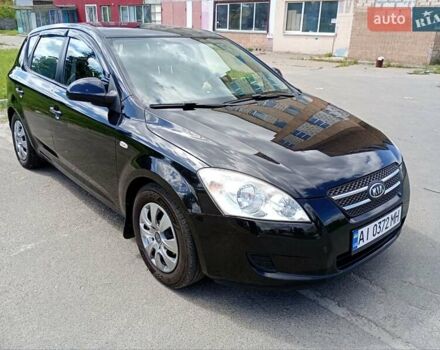 Черный Киа Сид, объемом двигателя 1.4 л и пробегом 180 тыс. км за 5400 $, фото 1 на Automoto.ua