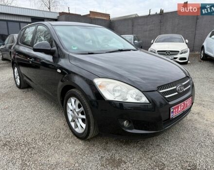 Черный Киа Сид, объемом двигателя 1.6 л и пробегом 176 тыс. км за 6700 $, фото 1 на Automoto.ua