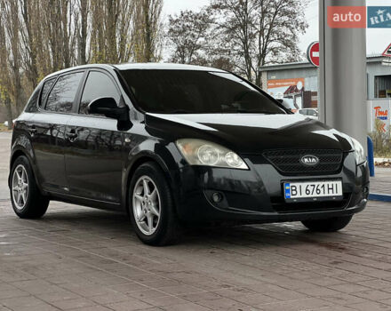 Чорний Кіа Сід, об'ємом двигуна 2 л та пробігом 188 тис. км за 6000 $, фото 1 на Automoto.ua