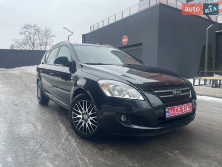 Чорний Кіа Сід, об'ємом двигуна 1.6 л та пробігом 187 тис. км за 6999 $, фото 1 на Automoto.ua