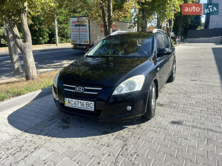Чорний Кіа Сід, об'ємом двигуна 1.59 л та пробігом 220 тис. км за 3750 $, фото 1 на Automoto.ua