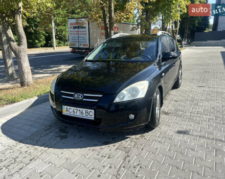 Чорний Кіа Сід, об'ємом двигуна 1.59 л та пробігом 220 тис. км за 3750 $, фото 1 на Automoto.ua