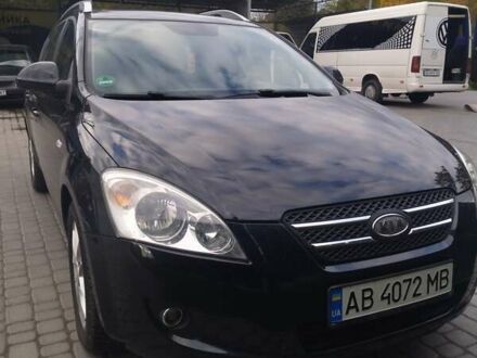 Черный Киа Сид, объемом двигателя 1.6 л и пробегом 226 тыс. км за 6000 $, фото 1 на Automoto.ua