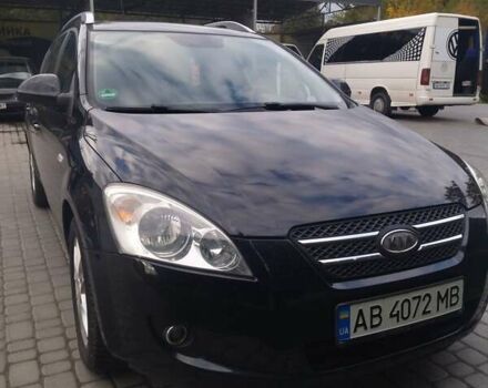 Черный Киа Сид, объемом двигателя 1.6 л и пробегом 226 тыс. км за 6000 $, фото 1 на Automoto.ua