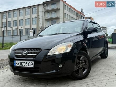 Черный Киа Сид, объемом двигателя 1.6 л и пробегом 168 тыс. км за 5950 $, фото 1 на Automoto.ua