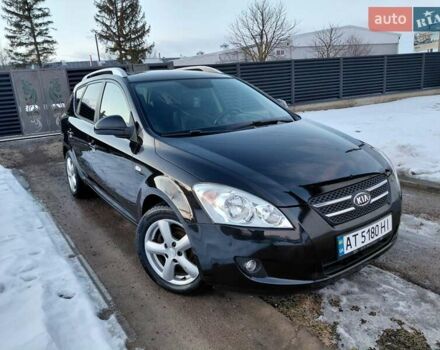 Чорний Кіа Сід, об'ємом двигуна 2 л та пробігом 247 тис. км за 5730 $, фото 1 на Automoto.ua