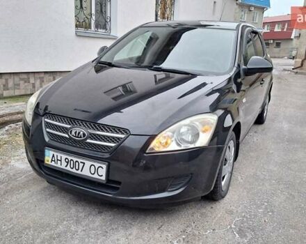 Чорний Кіа Сід, об'ємом двигуна 1.4 л та пробігом 114 тис. км за 5750 $, фото 1 на Automoto.ua