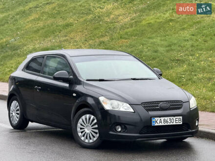 Черный Киа Сид, объемом двигателя 1.4 л и пробегом 215 тыс. км за 4600 $, фото 1 на Automoto.ua