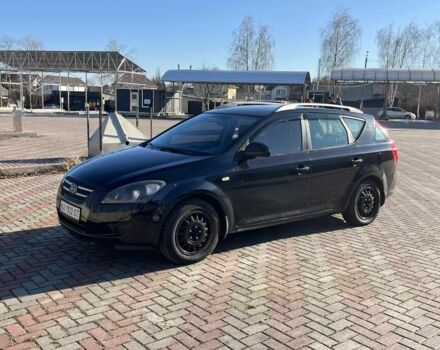 Черный Киа Сид, объемом двигателя 1.6 л и пробегом 183 тыс. км за 4950 $, фото 1 на Automoto.ua