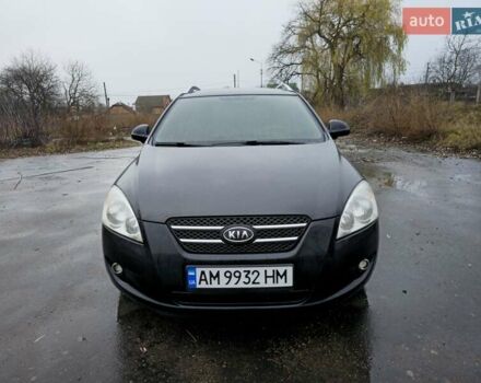 Чорний Кіа Сід, об'ємом двигуна 1.6 л та пробігом 216 тис. км за 6500 $, фото 1 на Automoto.ua