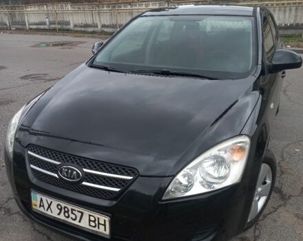 Черный Киа Сид, объемом двигателя 1.6 л и пробегом 231 тыс. км за 5200 $, фото 1 на Automoto.ua