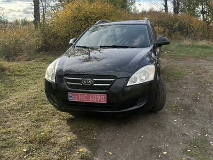 Чорний Кіа Сід, об'ємом двигуна 1.6 л та пробігом 214 тис. км за 5400 $, фото 1 на Automoto.ua