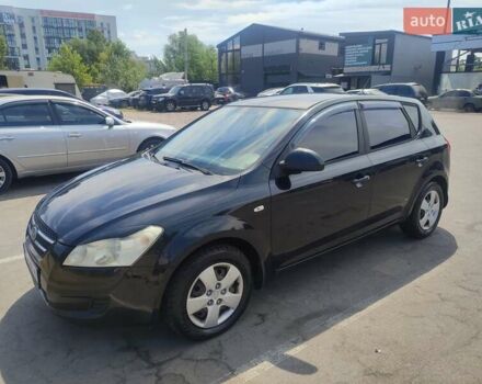 Черный Киа Сид, объемом двигателя 1.59 л и пробегом 200 тыс. км за 6200 $, фото 1 на Automoto.ua