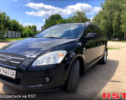 Черный Киа Сид, объемом двигателя 1.6 л и пробегом 255 тыс. км за 7100 $, фото 1 на Automoto.ua
