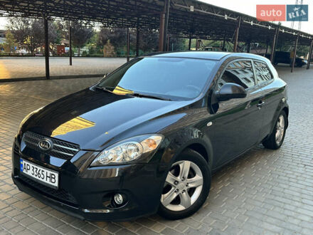 Черный Киа Сид, объемом двигателя 1.4 л и пробегом 188 тыс. км за 4950 $, фото 1 на Automoto.ua