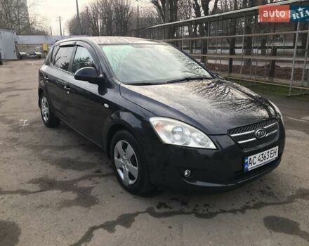 Чорний Кіа Сід, об'ємом двигуна 1.4 л та пробігом 285 тис. км за 4650 $, фото 1 на Automoto.ua