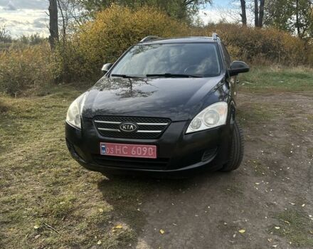 Черный Киа Сид, объемом двигателя 1.6 л и пробегом 222 тыс. км за 5400 $, фото 1 на Automoto.ua
