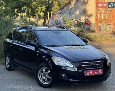 Черный Киа Сид, объемом двигателя 1.6 л и пробегом 164 тыс. км за 6599 $, фото 1 на Automoto.ua