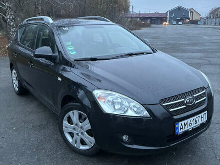 Чорний Кіа Сід, об'ємом двигуна 1.4 л та пробігом 237 тис. км за 5500 $, фото 1 на Automoto.ua
