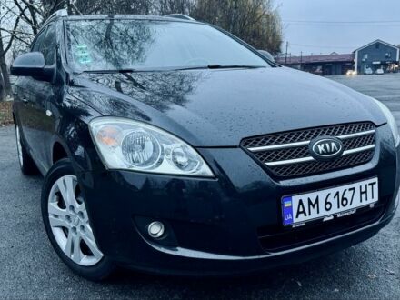 Черный Киа Сид, объемом двигателя 1.4 л и пробегом 237 тыс. км за 5500 $, фото 1 на Automoto.ua