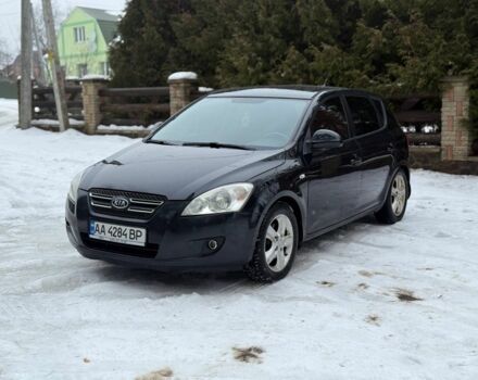 Черный Киа Сид, объемом двигателя 1.6 л и пробегом 283 тыс. км за 5400 $, фото 1 на Automoto.ua